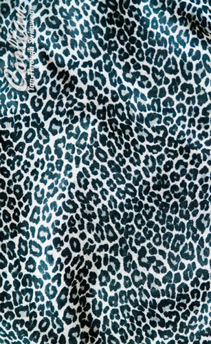 Tanthrough swimwear hipsters Black Cheetah