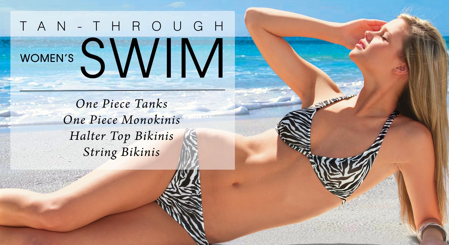 Cooltan tanthrough womens swimwear all styles